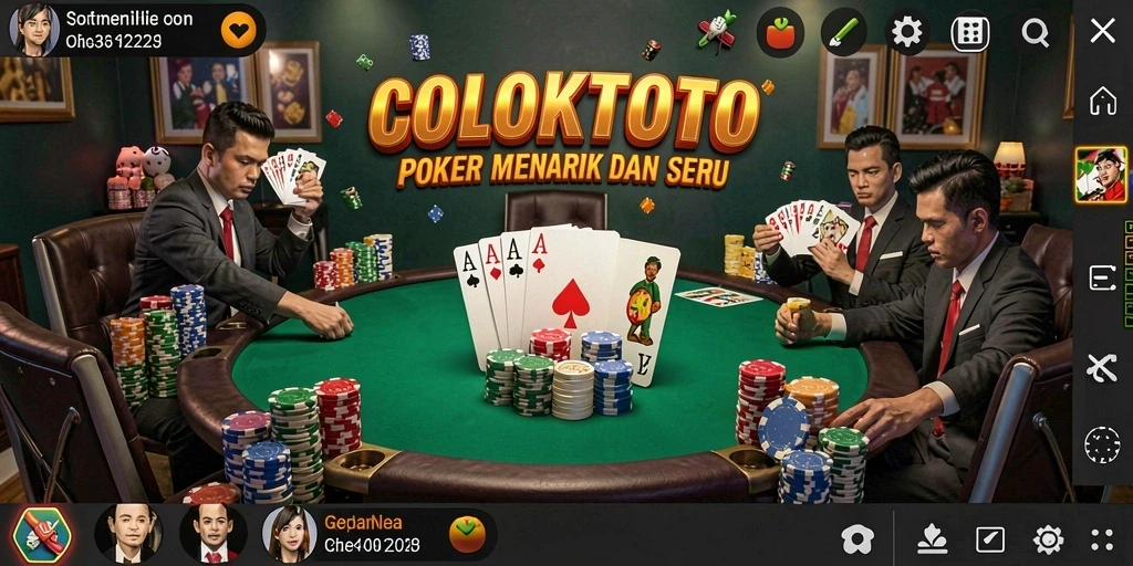 Tampilan gameplay COLOKTOTO yang seru dan interaktif.