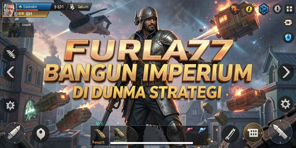 Screenshot gameplay FURLA77 menunjukkan aksi strategi yang mendebarkan.