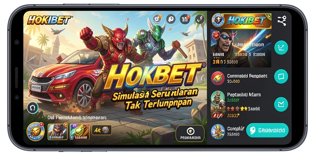 Gambaran gameplay HOKIBET yang seru dan interaktif.