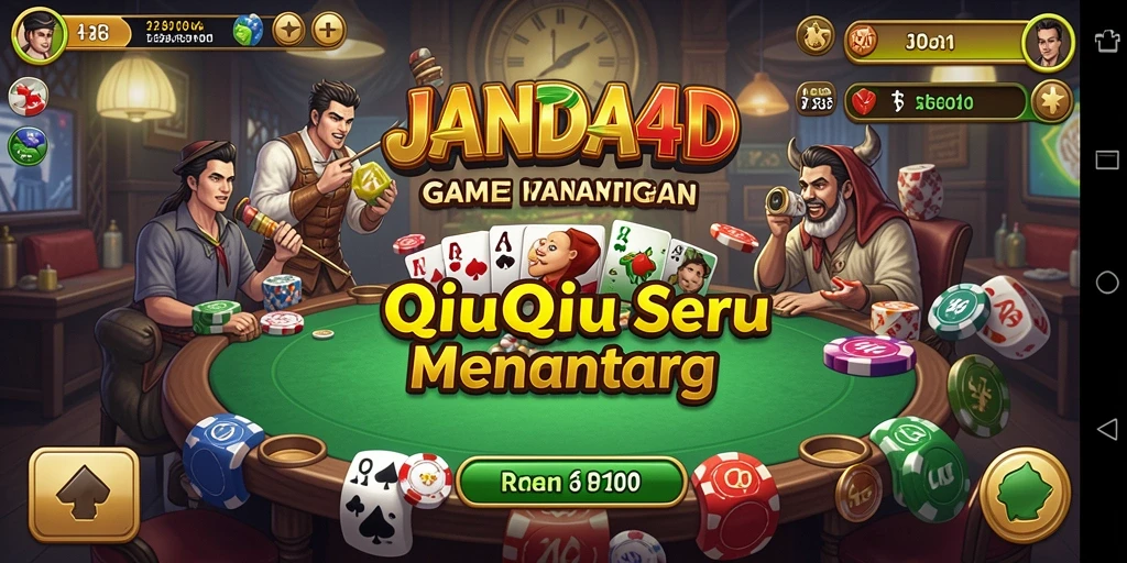 Tampilan gameplay JANDA4D yang seru dan menantang.