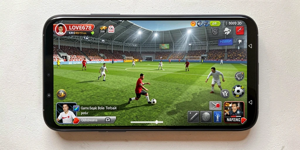 Screenshot gameplay LOVE678 yang menunjukkan aksi seru di lapangan.