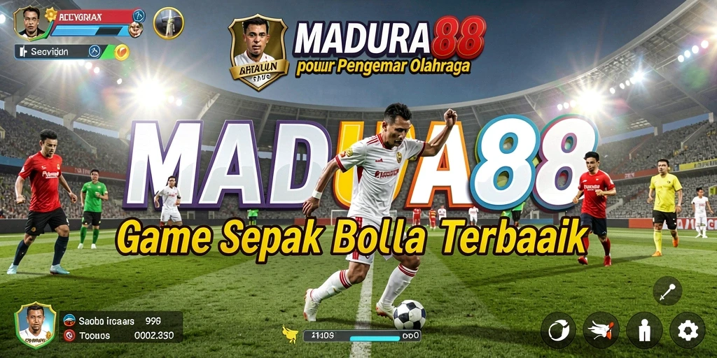 Screenshot gameplay MADURA88 yang menampilkan aksi seru di lapangan.