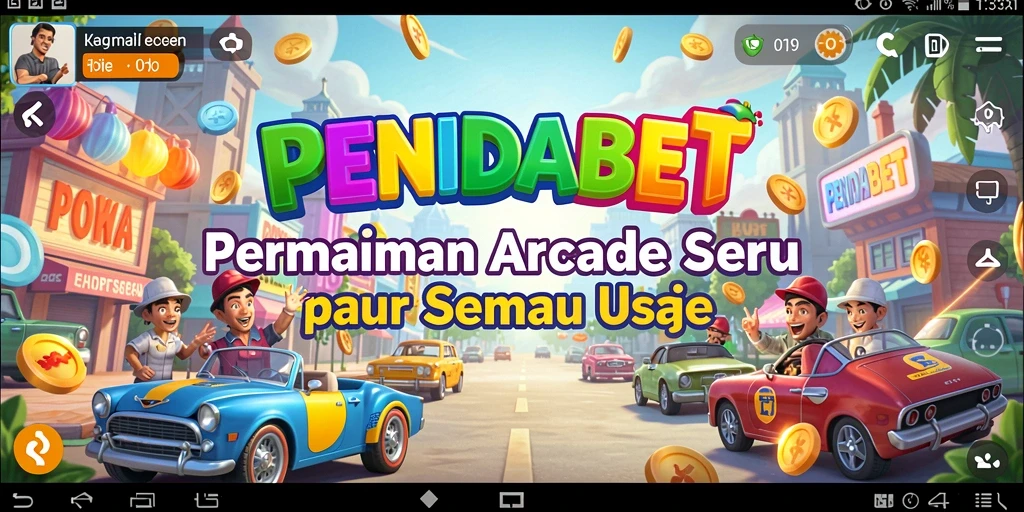 Screenshot utama PENIDABET menampilkan gameplay yang seru dan penuh tantangan.