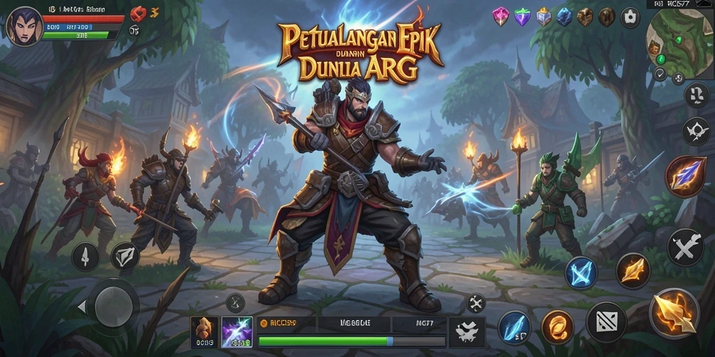 Tampilan gameplay RICIS77 yang mendebarkan dan dinamis.