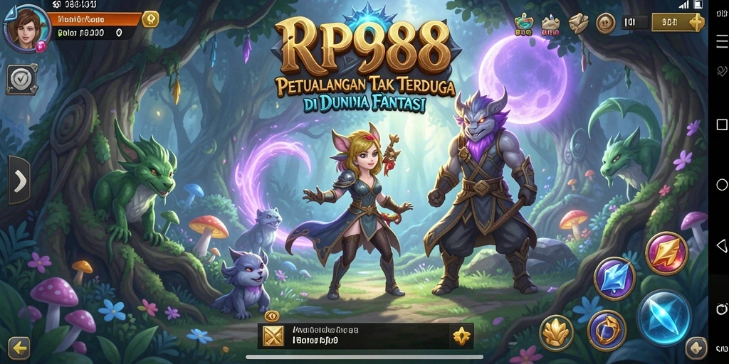 Gameplay menarik di dunia petualangan RP888.