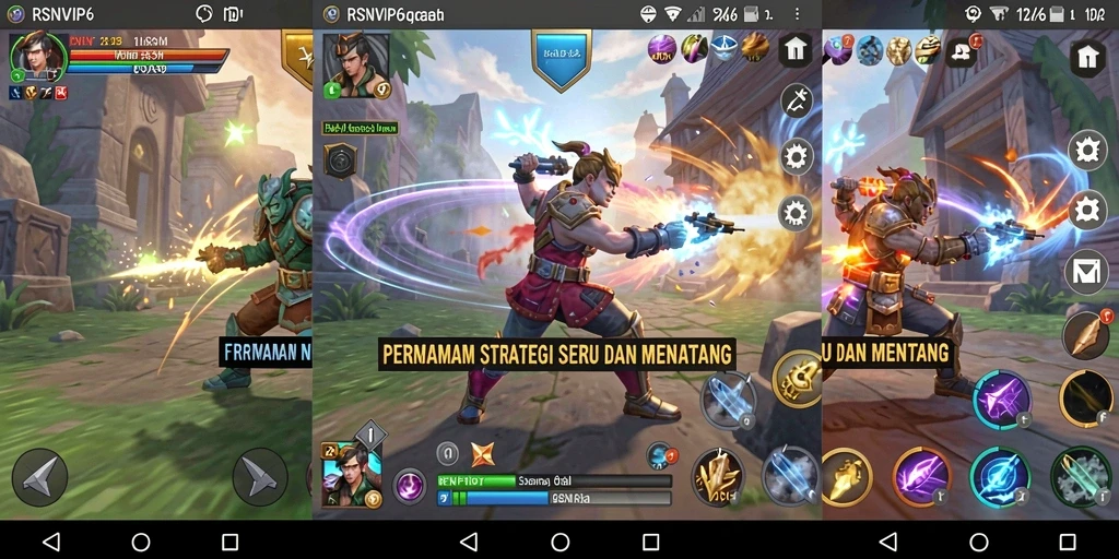 Tampilan gameplay menarik dari RSNVIP6 yang penuh strategi.